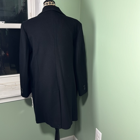 NWT Larry Levine wool coat 16 black - Picture 4 of 7